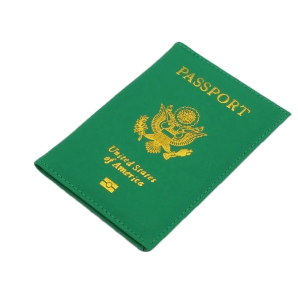 Resa PU-läder cover Personlig kvinnor USA Passhållare Amerikanska fodral för pass Flickväska Pass rose