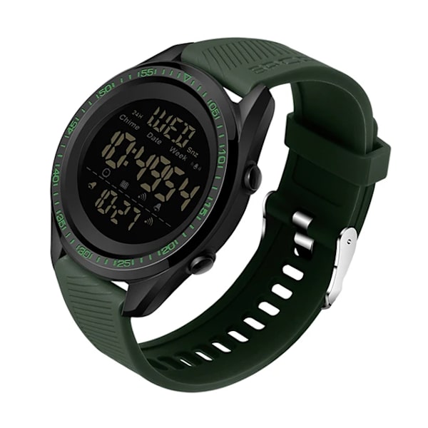 SANDA 2023 Mode Sport Herrklockor Multifunktion Vattentät Digital Watch Herr Armbandsur Man Relogio Masculino 6013 Armygreen