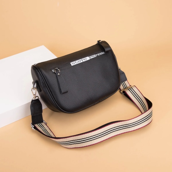 Högkvalitativa Handväskor i mjukt äkta läder Mode Lyxmärke Dam Axelväska Designer Dam Tote Bag Kvinnlig Messenger Bag Khaki