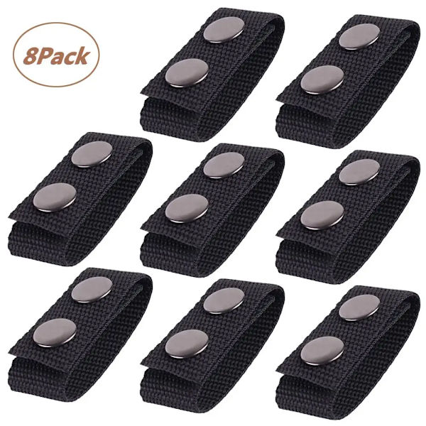 1/4/8 st Taktiskt bältesspänne Heavy Duty bälteshållare Bärbar vävrem Militär bältesutrustning Tillbehör Utomhussport 8pcs 5.5cm
