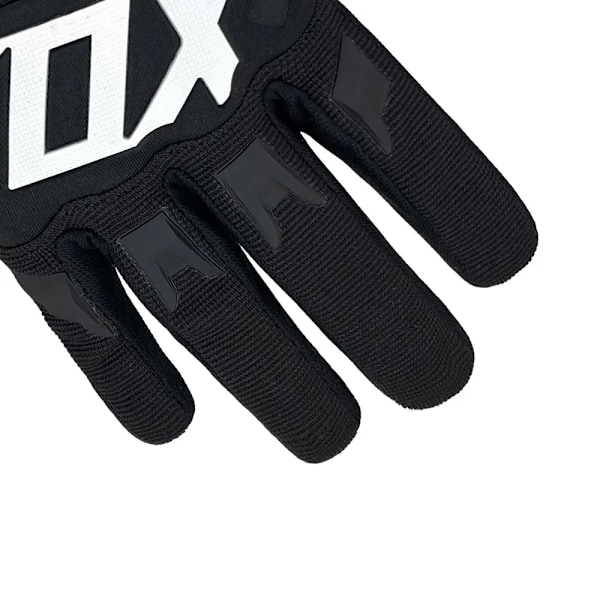 Almst Fox Mx Motorcykelhandskar Motobike Atv Utv Högkvalitativa Moto Cross Åkhandskar Mountainbike Cykelhandskar Mtb Handskar Black White L