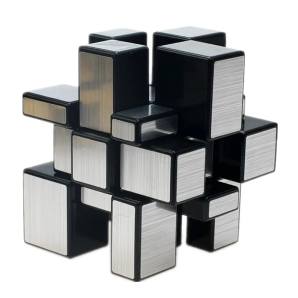 ShengShou 3x3 Mirror Magic Cube professionell 3x3x3 Guld & Silver cubo magico Puzzle Speed ​​klassiska leksaker Black Gold