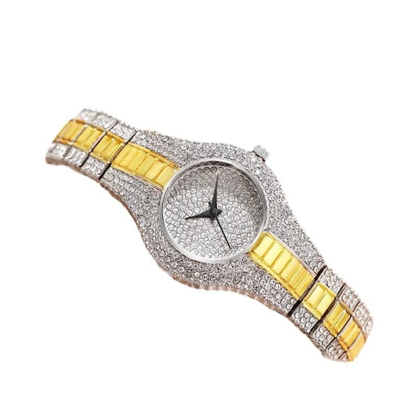 Lyxmärke Rhinestone Diamonds Dam Klockor Quartz Armband Klänning Armband Watch Dam Armbandsur Klocka reloj mujer C1