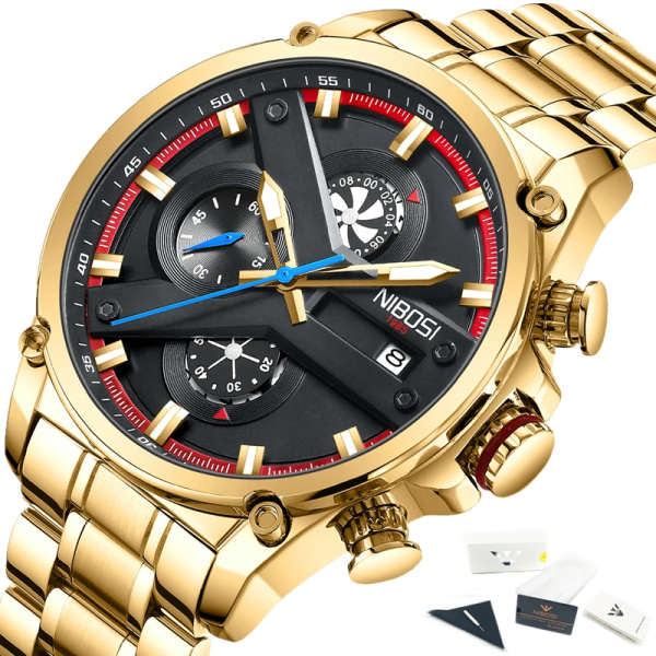 NIBOSI Herrklockor Toppmärke Lyx Sport Watch för män Vattentät Auto Date Julklapp Herrklocka Watch Masculino with original box-01