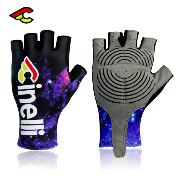 Multi Style Cycle Halvfingerhandskar cykling sommar MTB landsvägscykelhandskar Cykel Gym Fitness Halkfritt Sport guantes ciclismo Style-G M