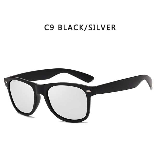 Retro polariserade solglasögon herr körskydd herr solglasögon herr vintage billigt lyxmärke designer Oculos UV400 C9 Polarized