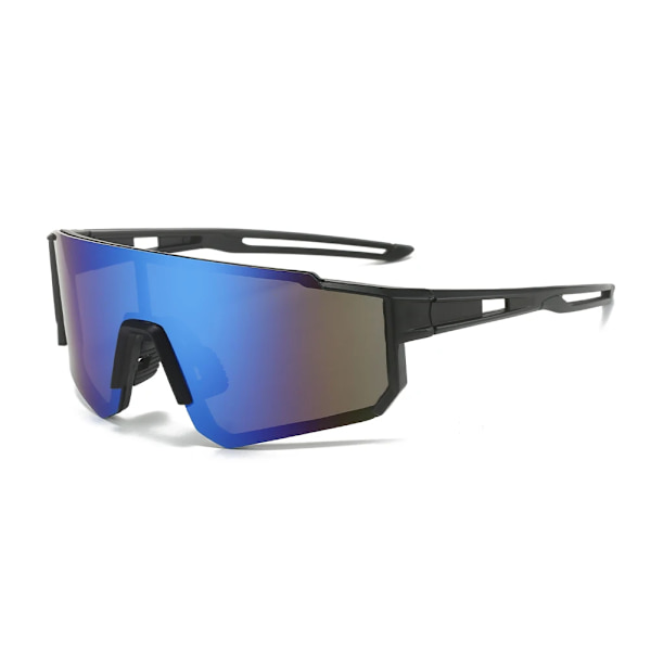 Män Dam Solglasögon Utomhussport Mtb Road Cykling UV-skydd Vindtät polariserad lins Löpning Skidåkning Glasögon Utrustning Blue 1pc