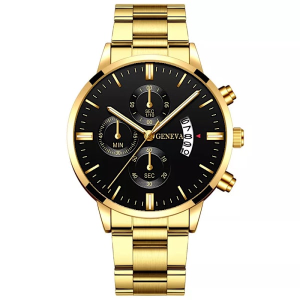 reloj hombre Mode Män Klocka i rostfritt stål Watch Kvarts Watch Business Klockor Man Klocka relogio masculino Style 6