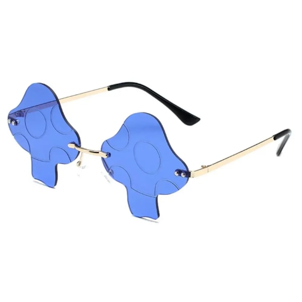 Nya Butterfly Solglasögon Dam Trendiga Ramlösa Glasögon Utomhusglasögon Camping Fiske Solglasögon UV400 Lentes De Sol B5