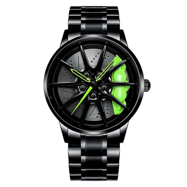 För NEKTOM VIP Client Steel Strap BBA varumärke Audi-A6-Green