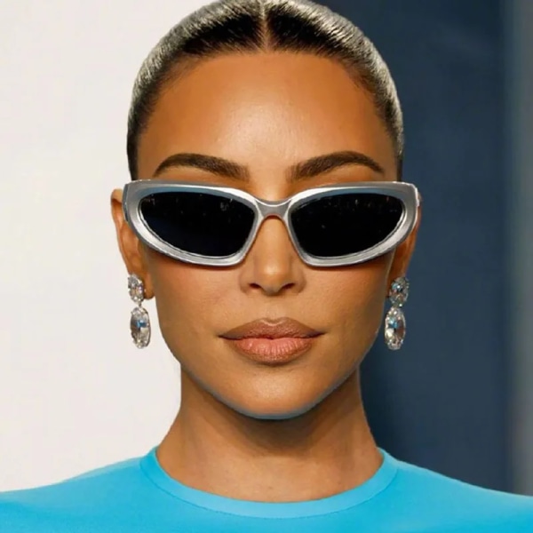 NYA Y2k Solglasögon Kvinnor Män Märke Design Spegel Sport Lyx Vintage Unisex Solglasögon Män Driver Shades Oculos UV400 C15 Other