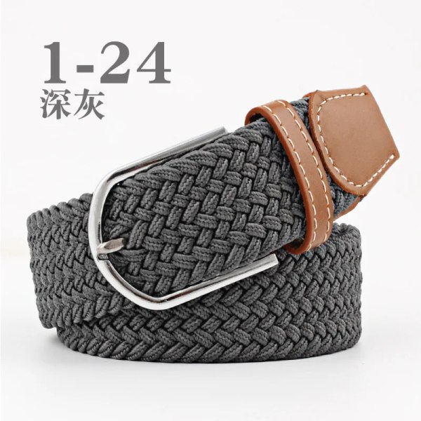 Canvasbälte utomhus taktiskt bälte unisex högkvalitativ canvasbälte för jeans Man Lyxiga Casual Straps Ceintures Bälten för kvinnor FB gray 3.3cmX107cm