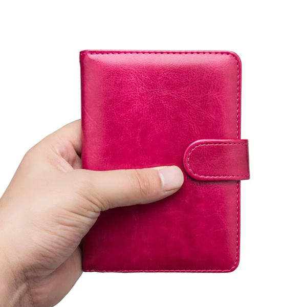 Mode Kvinnor Män Case Multifunktions PU-läder Haspplånböcker Affärsresor Cover Kontantmyntplånböcker Gray