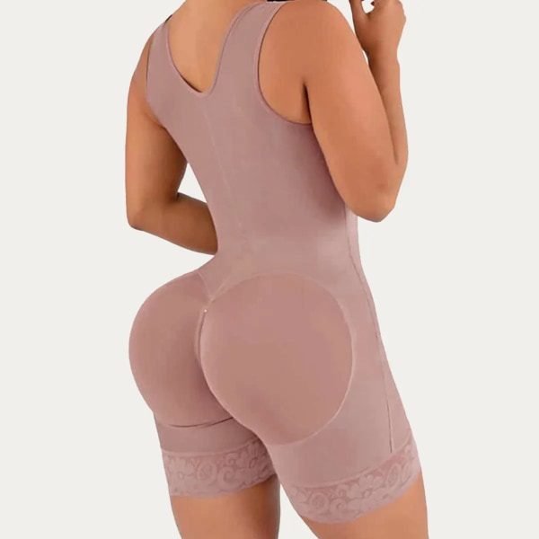 Kvinnors 3-bröst bälte BH Shaper Lace Shaper Slimming Shorts Bodyshaper Kvinnor Hemkläder för kvinnor Orange L
