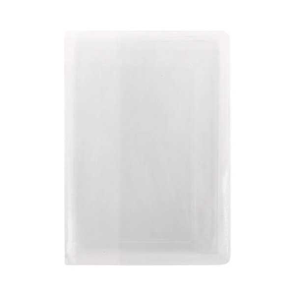 THINKTHENDO 12x9cm PVC Transparent Auto Document Cover Ryska case Skydda Bil ID-kortshållare för män kvinnor