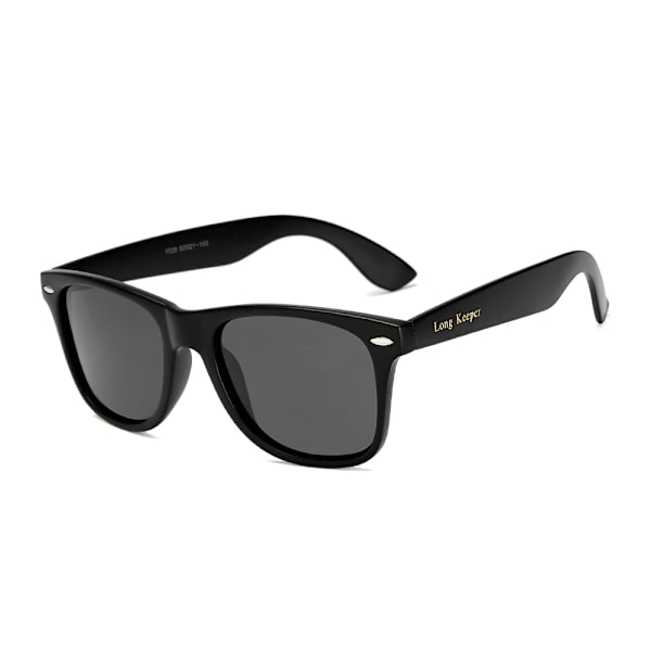 Spegelpolariserade solglasögon Dam Herr UV400 Night Vision Goggles Brand Design Transparenta solglasögon med LOGO LongKeeper transparent blue