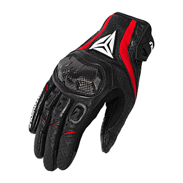 De senaste Rs Taichi Rst390 Armed Läder Mesh Handskar Motorcykelhandskar Motocross Knight Handskar WHITE M