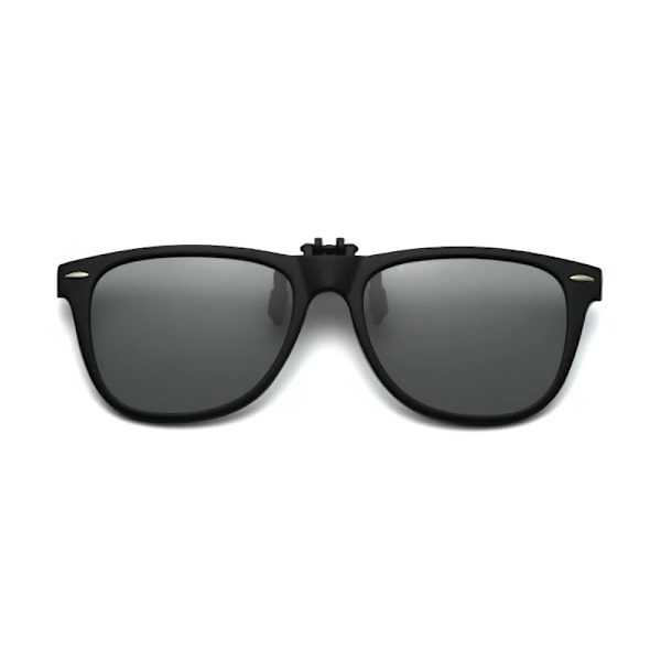 Fiske Polariserad Pilot Flip Up Clip On Solglasögon Män Fotokrom Kvinnor Körning Solglasögon Färgförändring Night Vision UV400 Photochromic as show