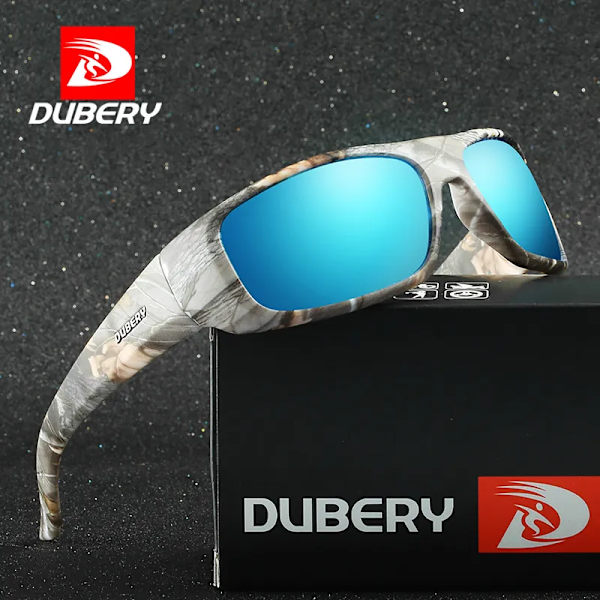 DUBERY Brand Design Herrglasögon Polarized Night Vision Solglasögon Herr Retro Man Solglasögon För Herr UV400 Skärmar 1418 C1 Polarized D1418