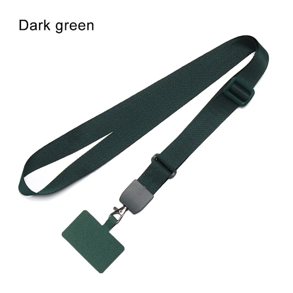 1 st Mode tecknad arbetskortshållare Multifunktionell utdragbar namnskylt Studenter Bus Bank Case med rem dark green