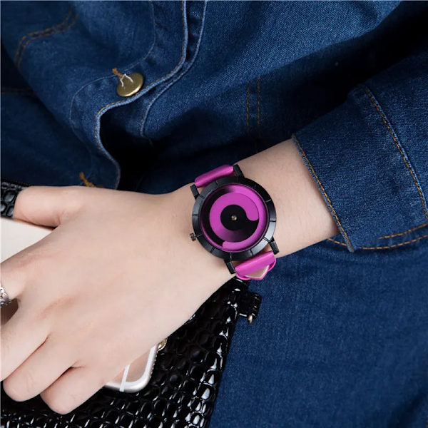 UTHAI CE72 Creative Trend Watch Modepersonlighet Män Student Par Quartz Watch Blue