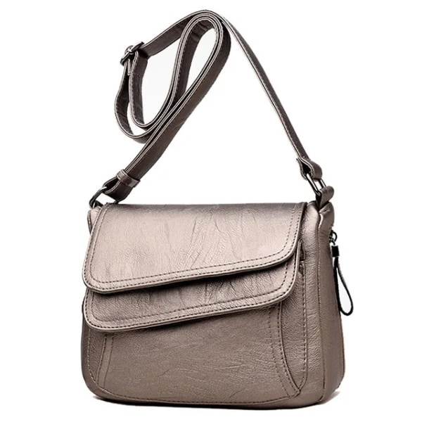 VANDERWAH Lyxiga plånböcker och handväskor i mjukt läder Damväskor Designer Kvinnor Crossbody-väskor för kvinnor Sac A Main Bronze
