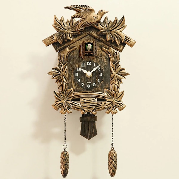 Kuckucksklocka Väggklocka Fågel Alarm Klocka Modern Kort Barn Enhörning Dekorationer Hem Dag Tid Wanduhr Saat Horloge Murale