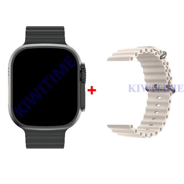 KIWITIME Ultra Max Smart Watch 1:1 49mm Storlek 2.2\ BlacknStarOcean With Protective Case