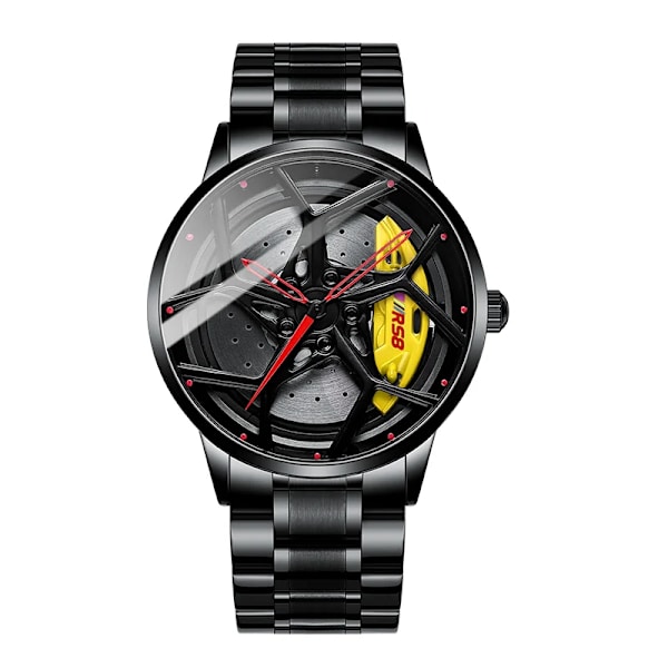 För NEKTOM VIP Client Steel Strap BBA varumärke Audi-RS8-Yellow