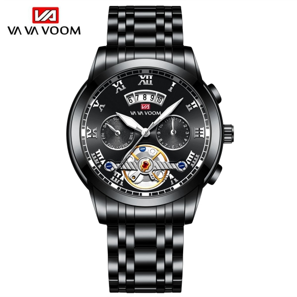 2023 Nytt VA VA VOOM toppmärke Relogio Masculino Herr Luxury Luminous Armbandsur Imitera Quartz Watch för män 2453-YHH