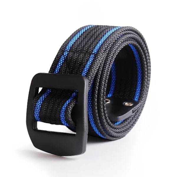 3,8 cm nylon herrbälte Nytt utomhus andningsbart vävt canvasbälte taktiskt pendlare för män Casual midjeband Plast Day Spänne Bälte hei se 130cm
