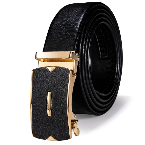 2019 Herrbälten Lyxigt nötskinnsbälte för män Mode Automatiskt spänne för jeans Man cintos DK-0089 D-2266 110cm