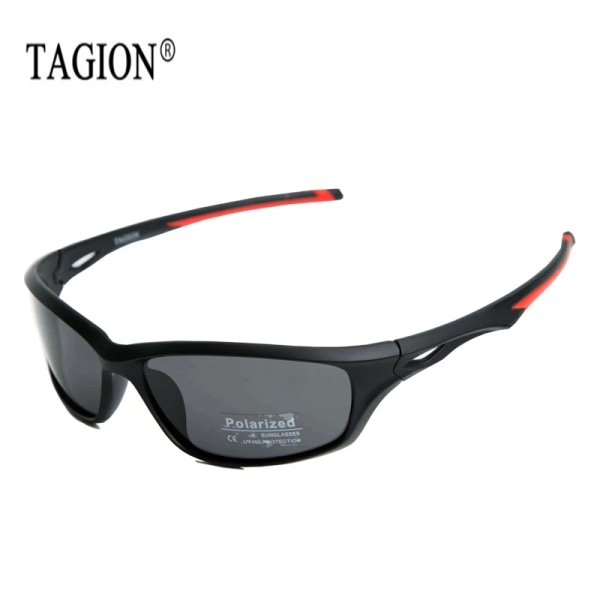 Mode Camo Polarized Solglasögon Män Kvinnor Stresståliga linser Vindsandsäkra mörka solglasögon Man Fiske Cykling UV400 5105C7MatteBlack