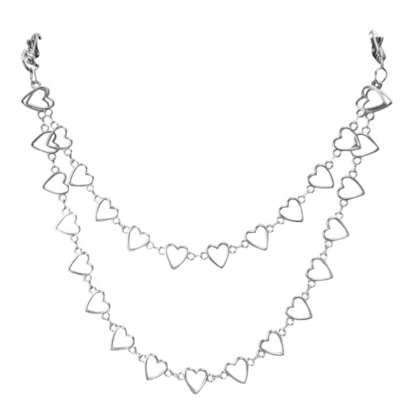 Byxor Bälte Kedja Kläder Accessoarer Midjekedja i flera lager Hip Hop tofsar Mode Speciellt utseende Choker Smycken F
