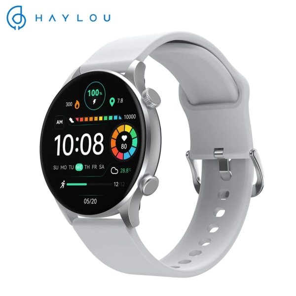 100 % original HAYLOU Solar Plus RT3 Smart Watch 1.43\ Silver