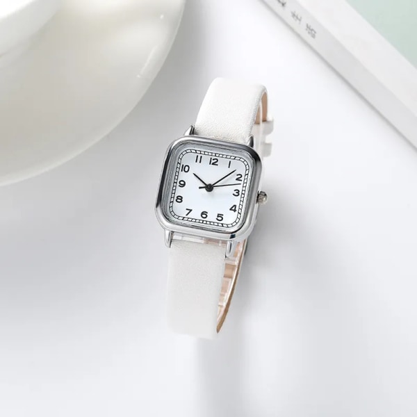 Ny INS liten silver liten fyrkantig watch dam quartz watch6 Type 6(.529)