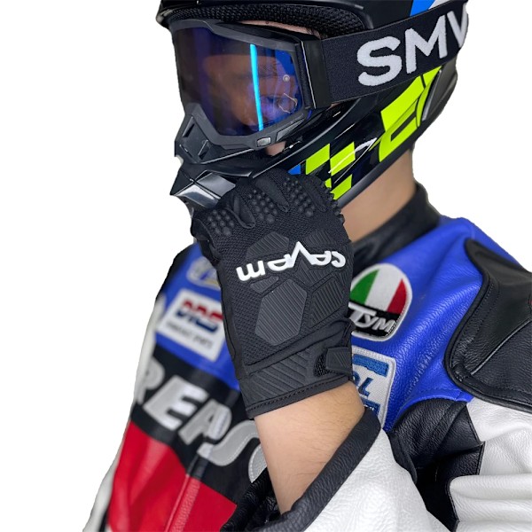 Sevem Motorcykelhandskar för Vuxna Motocross Enduro Racinghandskar Off-Road Downhill Mountain Road Bike Handskar Mtb Bmx Atv Guantes Green L
