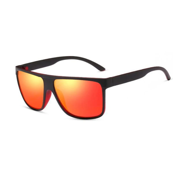 AIELBRO Herrglasögon Polariserande Glasögon 2020 För Cykel Fiske Köra Cykling Glasögon Cykelglasögon gafas ciclismo hombre C02 SAND BLACK RED