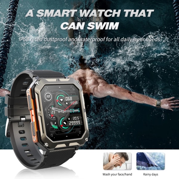SKMEI Top Brand 5Bar Vattentät Digital Simning Armbandsur Herr Mode Stegräknare Stoppur Sport Klockor Klocka reloj hombre style 1