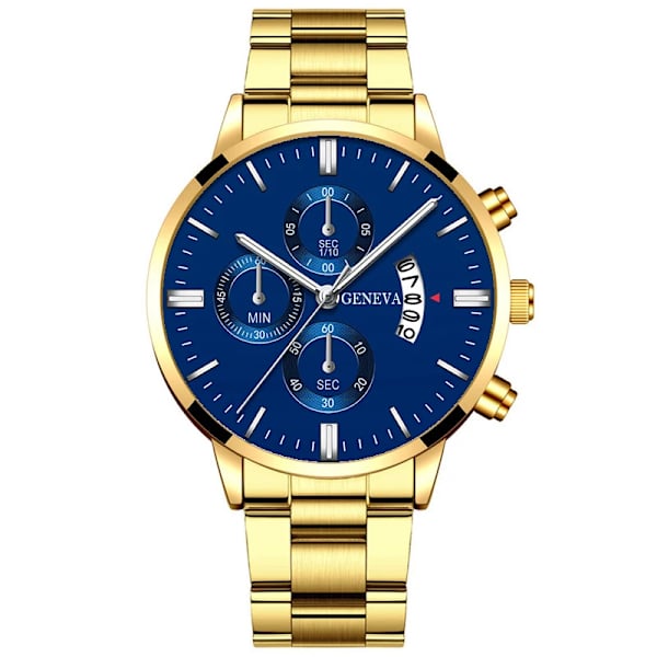 reloj hombre Mode Män Klocka i rostfritt stål Watch Kvarts Watch Business Klockor Man Klocka relogio masculino Style 7