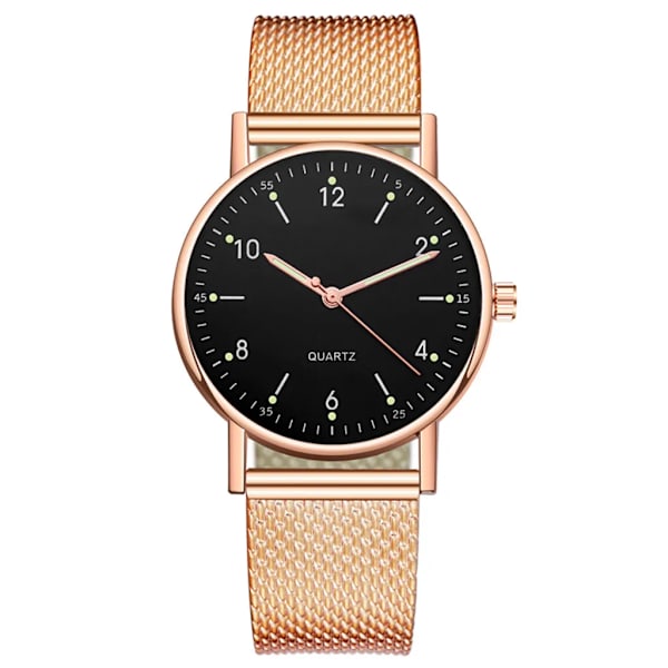 Mode Watch Damklocka Silver Heart Dial Silikon Mesh Armbandsur Reloj Mujer Montre Femme Watch 2022 B