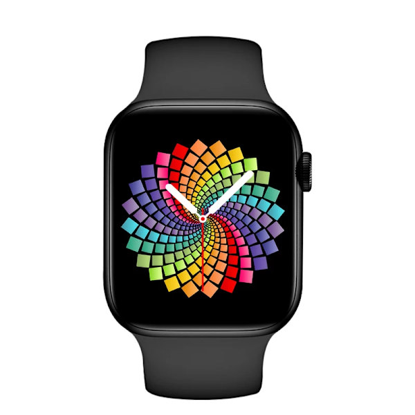 Nytt i Smart Watch Series 8 X8 pro max Men SmartWatch Ultra Women InfiniteScreen Fitness Tracker Band för IOS Android-telefon Black Smart Watch 8