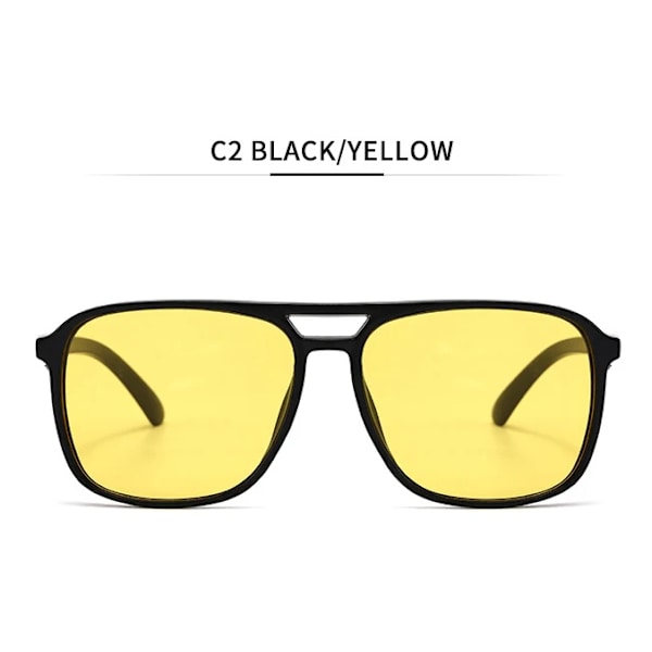 MIZHO Minus Reflektion Effekter Svart Goggle Unisex Tony Star Solglasögon Dam Steampunk Designer Punk Solglasögon Män röd 2022 MTYJ030 YELLOW photo color