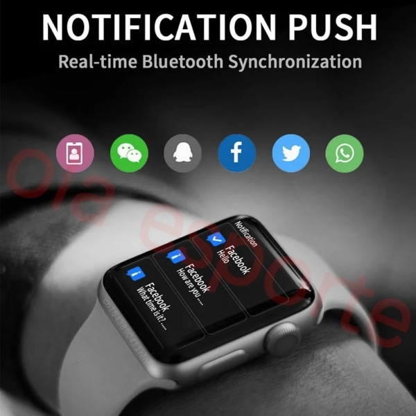 Ny Smart Watch X8 Pro Max Smart Watch Ultra Series 8 Damer Watch GPS Tracker Fitness för IOS Android-telefon Pk hk9 pro Blue Original Box