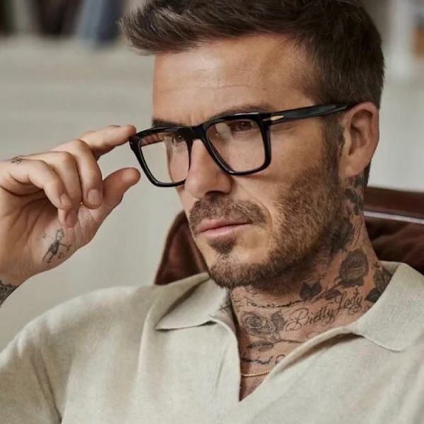 2022 klassiska fyrkantiga solglasögon för män Modemärke Designer Nit Retro Dam Solglasögon UV400 Beckham Style Driver Glasögon ins C5 As shows