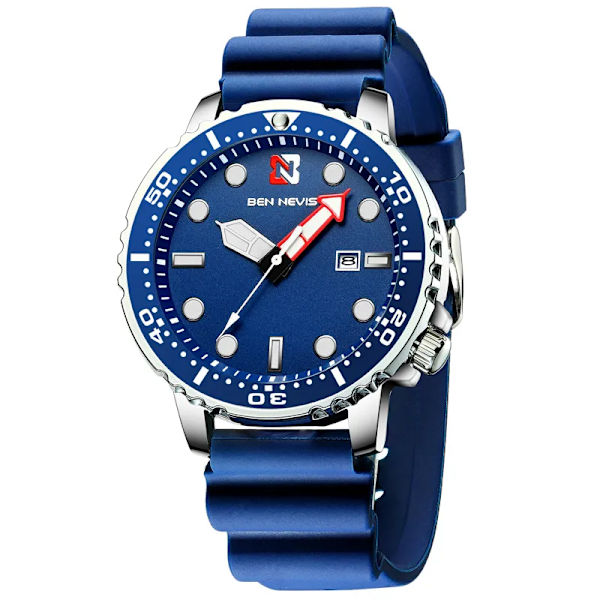 Mode Militär Svart Watch Topp Märke Lyx Vattentät Stor storlek Tidszon cirkel Design Quartz Watch Herr Relogio Masculino Pink