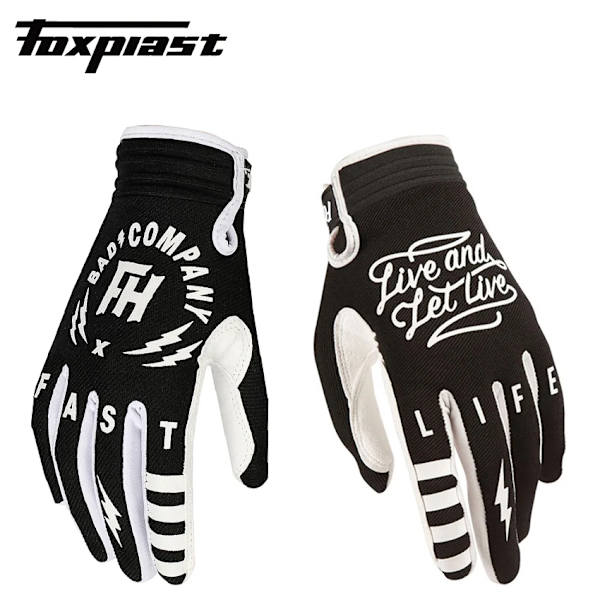 Motocross Racing Handskar FOX PLAST Guantes MTB MX BMX Mountain Bicycle Guants Cykling Motorcykel Moto Herr ATV UTV Bike Luvas Motocross Gloves 7 L