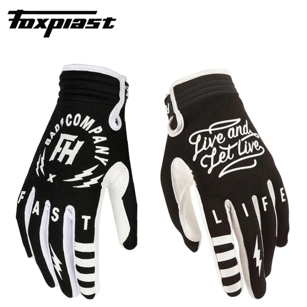 Motocross Racing Handskar FOX PLAST Guantes MTB MX BMX Mountain Bicycle Guants Cykling Motorcykel Moto Herr ATV UTV Bike Luvas Motocross Gloves 8 XL