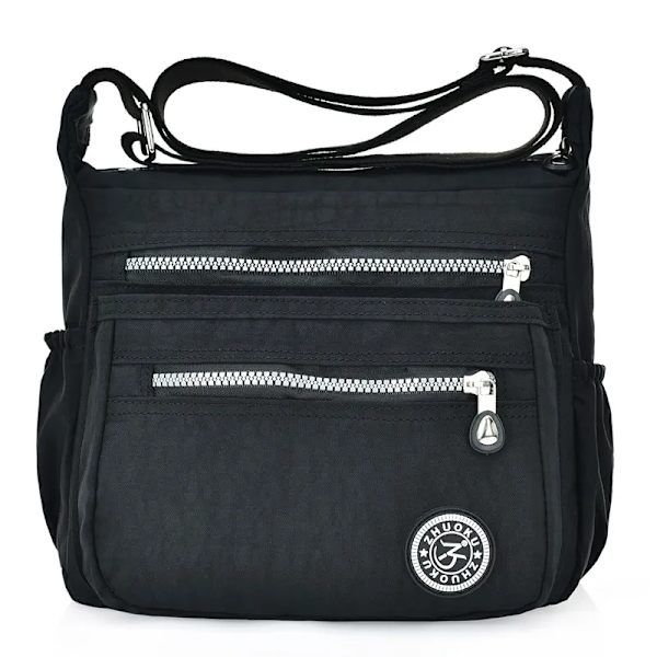 Nylon Kvinnor Messenger Väskor Liten handväska Axelväska Kvinna Crossbody Väskor Handväskor Hög kvalitet Bolsa Tote Beach Violet