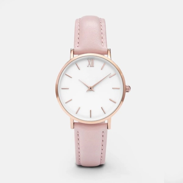 Mode Kvinnor Klockor Ultra Tunt Rostfritt Stål Mesh Bälte Kvarts Armbandsur Dam Watch Watch Klassisk Rose Guld Klocka Casual 4-Gray